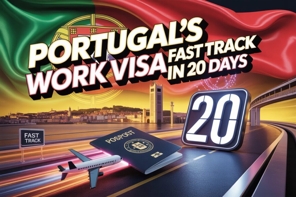 how to apply work visa in Portugal