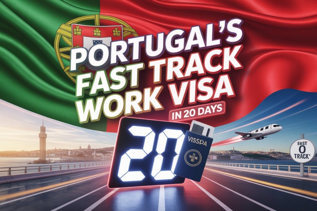 how to get Portugal work visa from India