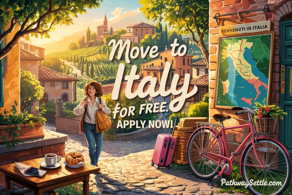 Move to Italy for Free 