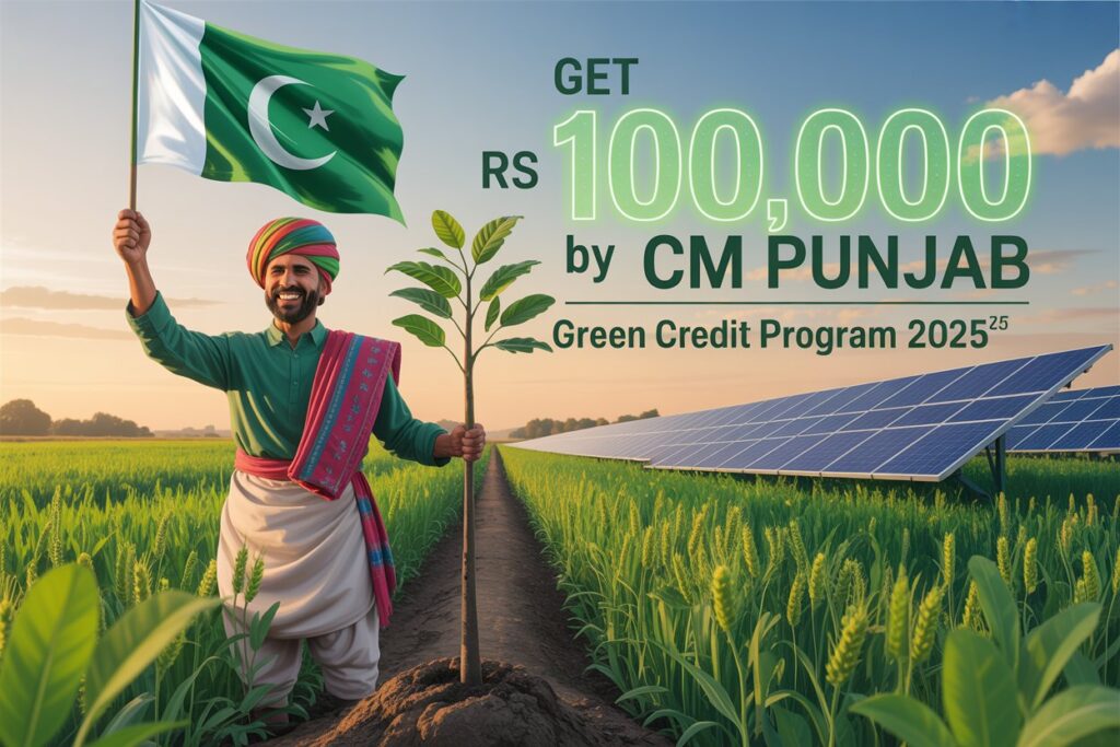 RS 100,000 CM Punjab green credit program 2025